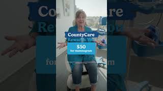 Earn 50 for mammograms with CountyCare Reward yourself and stay healthy [upl. by Ennovi]