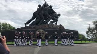 USMC Silent Drill Team Practice [upl. by Lienet]