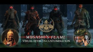 Musashis Flame  Sekiro  Mod  Visual Effect [upl. by Home503]