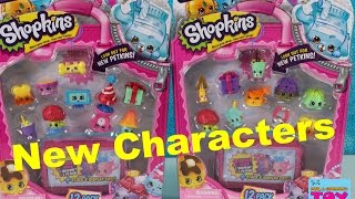 Shopkins Season 4 12 Packs With New Characters amp Petkins Opening  PSToyReviews [upl. by Nej]