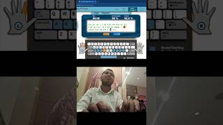 classic lesson part 2 home row kjdf key typing practice viral youtube feedshorts [upl. by Delgado915]