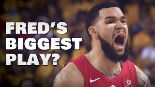 Fred VanVleets Most Memorable Play on the Toronto Raptors [upl. by Nare]