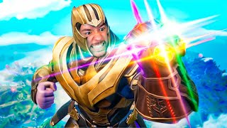 JUGANDO CON THANOS EN FORTNITE  TheGrefg [upl. by Unhsiv]