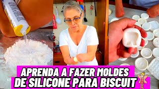 Aprenda a Fazer Moldes de Silicone para Biscuit 🧚‍♀🪄 [upl. by Innes]