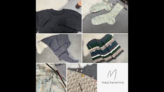 Maschenerinas Strickvlog Strickpodcast 16 [upl. by Zolnay630]