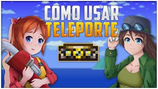 Como USAR o TELEPORTE  Terraria 14 [upl. by Iam]