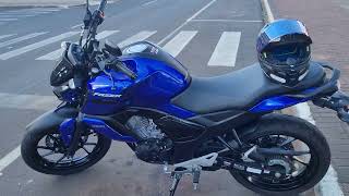 Fz15 YAMAHA  1000 KM RODADOS  AMACIAMENTO DE MOTOR E CONSUMO 40 KML [upl. by Erida]