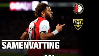 Samenvatting  Feyenoord  VVVVenlo 20182019 [upl. by Anurag]