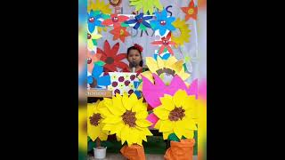 Flowers day celebration by class 1 [upl. by Freudberg3]