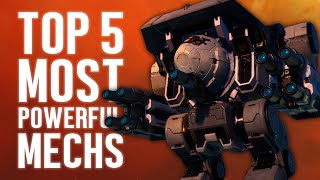 MechWarrior 5 Clans  Top 5 Most Powerful Mechs [upl. by Itagaki]