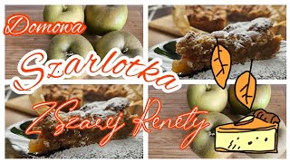 Królowa jesieni  szarlotka z szarej renety 🍁🍎 [upl. by Oralia]