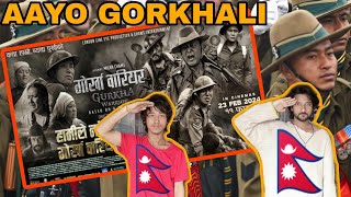 GORKHA WARRIOR  TRAILER 2  REACTION  NEW NEPALI MOVIE 🇳🇵 [upl. by Susann]