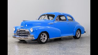 1948 Chevrolet Fleetmaster Street Rod [upl. by Nnel645]