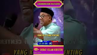 LAKUMDINNUKUM WAL YADIIN shorts debatislamkristen kainama esrasoru [upl. by Oiril395]