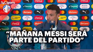 quotMESSI VA A JUGARquot 🔥SCALONI CANADÁ EL RIVAL EN SEMIS EL NIVEL DE ARGENTINA Y MÁS [upl. by Lemej643]