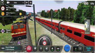 Indian Train Simulator Android Gameplay  New Update 2024 Red ICF Coach Unlocked  Train Wala Game [upl. by Vocaay]