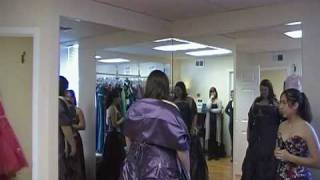 Plus Size Prom Dress Shopping with Sydneys Closet [upl. by Lagiba]