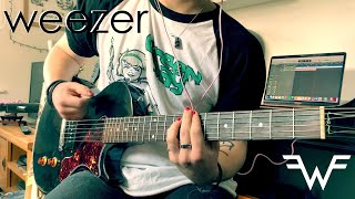 Weezer  Photograph  Guitar Cover [upl. by Ahseia839]