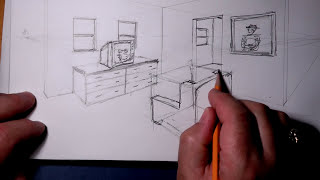 Mastering Stage Design A TwoPoint Perspective Drawing Tutorial part one [upl. by Baras159]