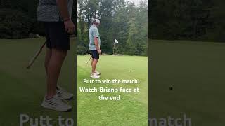 Magic putt to WIN golf golfer golfswing golfing shortsfunny golfshorts [upl. by Bates]