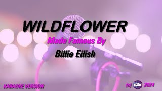 Billie Eilish WILDFLOWER Karaoke Version Lyrics [upl. by Bocoj]