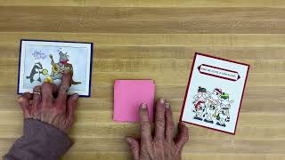 Creating Holiday Cards and Tips For Getting the Most From Your Supplies [upl. by Naoj]