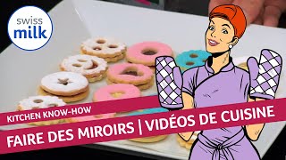 Comment faire des miroirs  Vidéo de cuisine  Swissmilk 2015 [upl. by Ellenoj119]