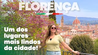 Mostrando um dos lugares mais bonitos e incríveis de Florença na Itália [upl. by Ferriter]