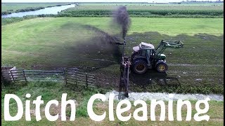 Ditch Cleaning with Dredge Pump [upl. by Brigitte]