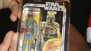 Star Wars Gentle Giant Holiday Yoda Jumbo Kenner With Vintage Mini Boba Fett [upl. by Notelrac]