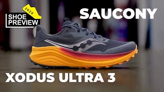 Saucony Xodus Ultra 3 preview  The Running Event  2024 Shoe Previews [upl. by Ilac]