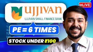 Ujjivan Small Finance Bank Share Analysis  Stock under ₹100 Rupees  Harsh Goela [upl. by Trilbee504]