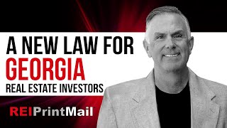 Georgia Real Estate Investors BEWARE of This New Law [upl. by Reyotal]