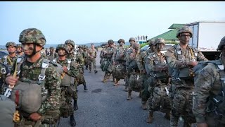 Joint Paratrooper Training US and Colombia in HYDRA 24 [upl. by Casper]