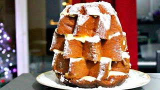 No Bake Pandoro Cake  Simple Italian Recipes [upl. by Anirazc]