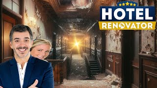 LE COULOIR DE LHORREUR 😵 5 Hotel Renovator  Gameplay amp Lets Play [upl. by Tharp]