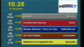 Zapping Canais Net Rio 1998  Part 12 [upl. by Coulombe]