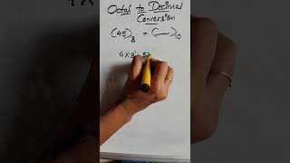 swetha10622 OCTAL TO DECIMAL CONVERSION engineering kvstgtwe [upl. by Hbaruas]