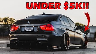 Top 5 Cheap Sporty Sedans under 5000 [upl. by Dean]