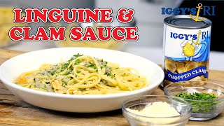 Iggys Recipe  Linguini amp Clam Sauce [upl. by Aniaj]