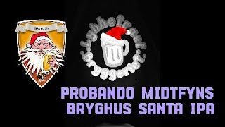 Cerveza Navideña Danesa Santa IPA Midtfyns Bryghus [upl. by Turnheim746]