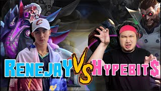 RENEJAY VS HYPEBITS ROGER 1V1 WASAK NA WASAK [upl. by Anirt]