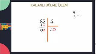 Bölme İşlemi  3 SINIF [upl. by Charmian312]