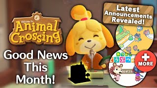 Good News For Animal Crossing Announced This Month [upl. by Thomajan]