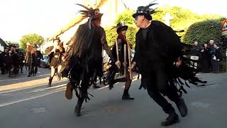 Beltane Border Morris  Three Ravens  Church House Inn 30 May 24 [upl. by Obelia]