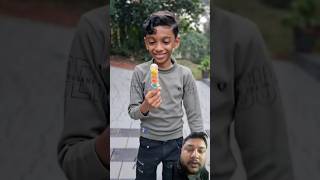 Banana and candy eating challenge comedy funny cute food krishnaavyu shortvideo [upl. by Kellen572]