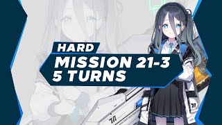 Blue Archive  Mission 213 Hard 5 Turns [upl. by Asilej222]