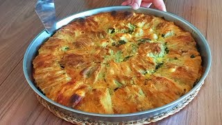 BU BÖREK İÇİN ASLA HAZIR YUFKA ALMAM ✅️ peynirli ıspanaklı Kırma börek tarifi 💯 [upl. by Emmeram]