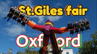 St Giles Fair Oxford 2024  All rides and attractions A Vibrant Tradition of Fun amp Festivities [upl. by Enorahs]