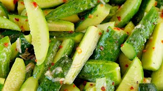 🥒Огурцы в пряном маринаде с горчицей Вкуснейшая закуска из огурцов на зиму и не только [upl. by Aiekat]